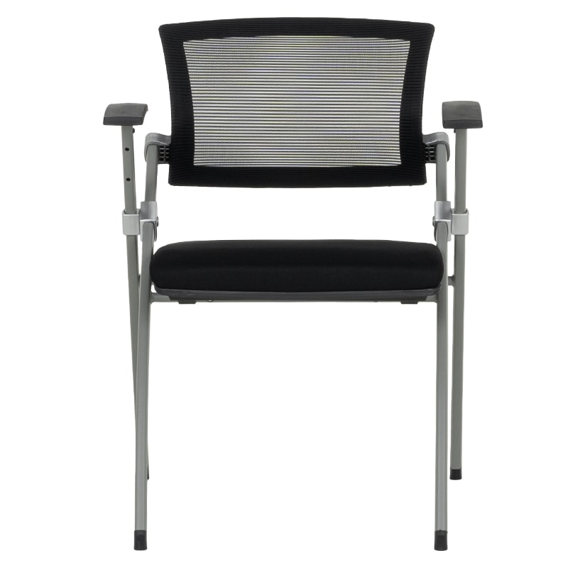 Сгъваем посетителски офис стол Carmen 1703 черен